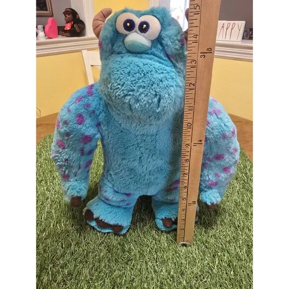 Disney at Primark Light up Sulley Sully Monster Inc Plush 16" Works Clean - Picture 7 of 17